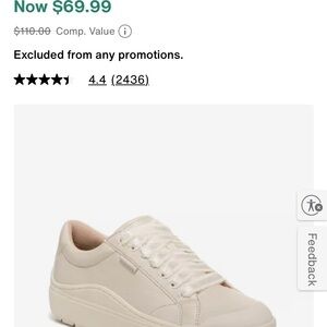 Dr Scholls Women’s Time Off Platform Sneakers